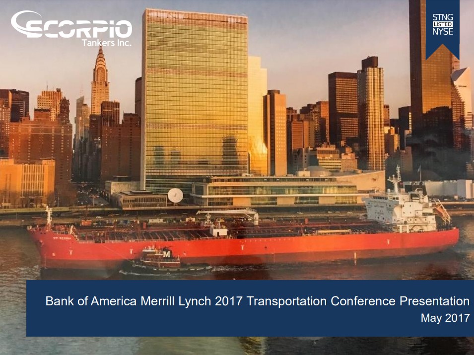Scorpio Tankers Inc. Company Presentation May 2017